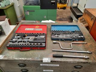 Assorted Socket Wrench Equipment