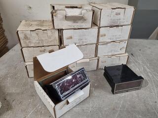 13x Vintage Digital Display Assemblies, as new