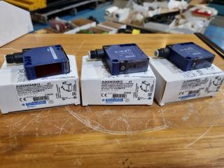 3x Telemecanique Photoelectric Sensors XUK0AKSAM12