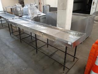 Industrial Stainless Steel Bench/Table