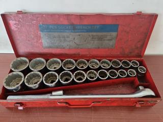 Chrome Vanadium Socket Wrench Set