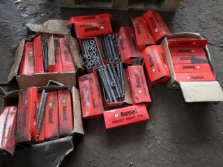 Bulk Lot of Ramset Chemset Anchor Studs