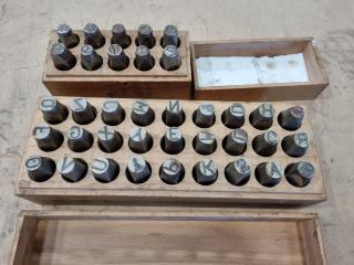 15mm Letter & Number Punch Sets