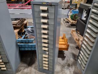 Precision 15-Drawer Parts Bin Drawer Cabinet