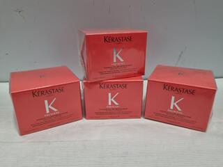 Kerastase Anti Breakage Repairing Filler Masks, 4x Tubs