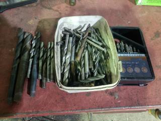 Large Lot of Drill Bits 