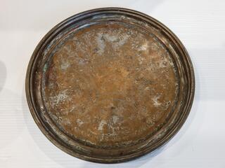 Antique Silver Plated Plate
