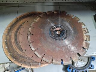 3x 360mm Concrete Cutting Diamond Wheels