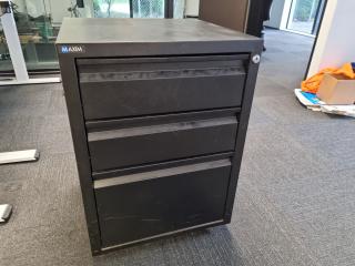 Maxim Steel Mobile Office Drawer Cabinet