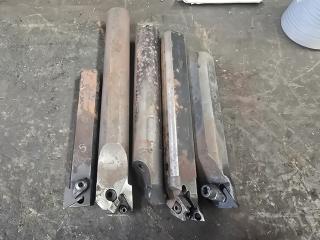 5 x Lathe Boring Bars 