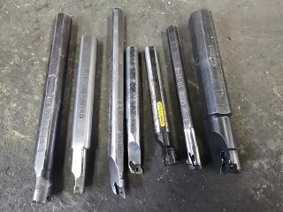 7 x Lathe Boring Bars 