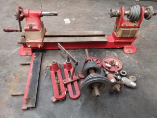 Antique Small Wood Lathe, no drive motor