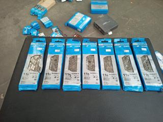 7 Assorted Shimano Bike Chains