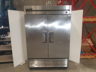 True Double Door Stainless Commerical Fridge