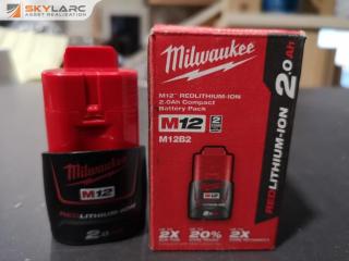 Milwaukee RedLithium M12 2.0Ah 12V Rechargable Power Tool Battery