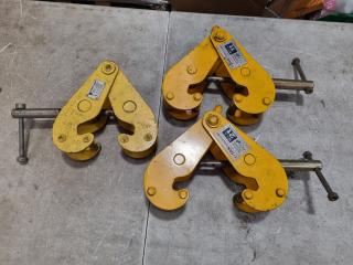 3x Girder Clamps