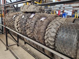 10x Assorted ATV Tyres, New