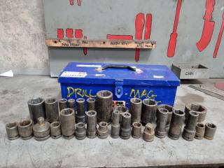 Toolbox of Impact Sockets