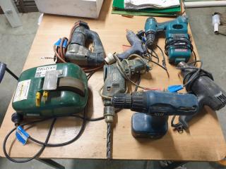 Assorted Rough Power Tools