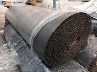 PVC Coil Floor Matting Roll, 1200mm by 12 metres, Grey