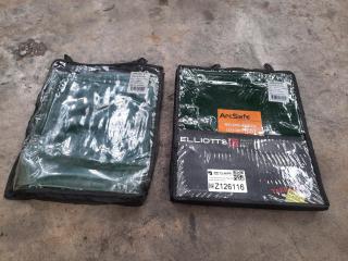 Pair of As New/Near New ArcSafe 1.8M² Green Welding Screens