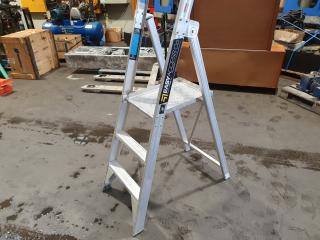 3 Step Aluminum Platform Ladder