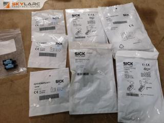 9x Assorted Industrial Electronic Components by Sick