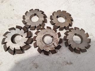 5 x Gear Cutters