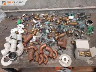 Box of Assorted Pipe Fittings