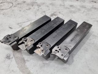 4x Iscar Indexable Grooving Tool Holders GHAR-25