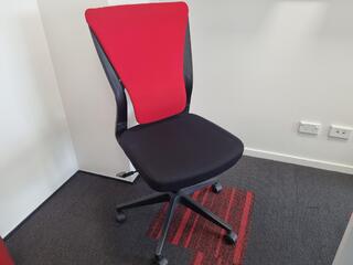 Stylish Red/Black Office Desk Chair