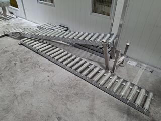 Roller conveyor sections 