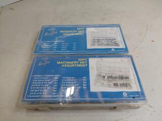 Swordfish Machinery Key and Woodruff Key Assortments