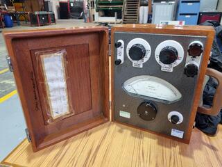 Vintage Electromagnetic Amperes AC Test Set by H.W. Sullivan