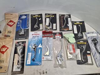 Motorcycle brake and clutch lever lot