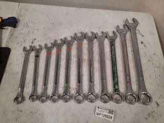 11 Assorted Size Spanners (Aigo/Powerbuilt)