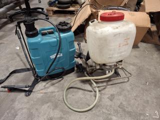 2 Backpack Weed Sprayers