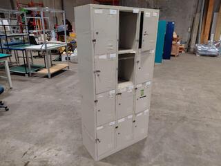 12 Drawer Lockers