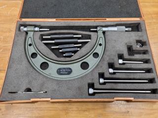 Mitutoyo 0-150mm Outside Micrometer Set 104-135