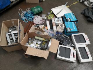 Mixed Lot of Building Components, Tools, Supplies & More