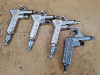 4x Air Blow Guns