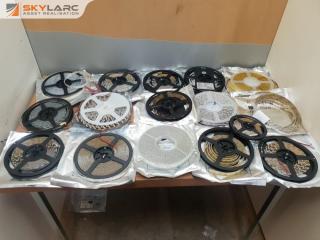 Large Lot of LED Strip Lights