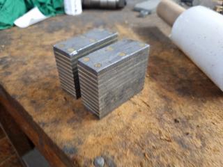 Pair of Magnetic Riser Blocks