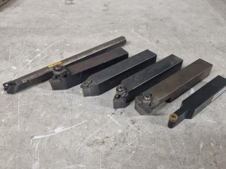 6x Assorted Lathe Turning & Boring Tools