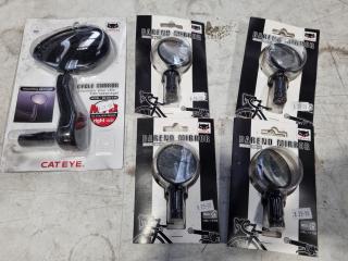 5x Assorted Bike Mirrors by CatEye