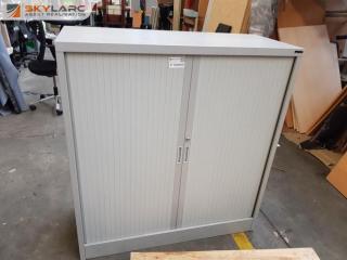 Sliding Door Tambour Cabinet