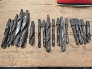 Large Lot of Square Shank Drills