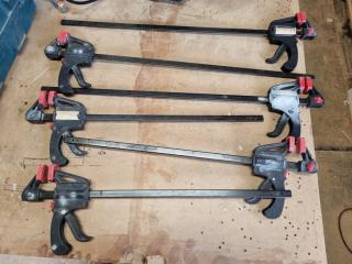 6x ToolShed Ratcheting Bar Clamps