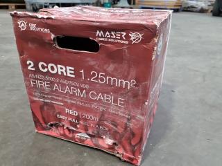 2-Core 1.25mm Fire Alarm Cable Spool