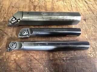 3 x Lathe Boring Bars